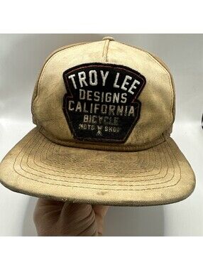 Troy Lee New Era 9fifty Bicycle Skid Mark Hat Cap  Rare